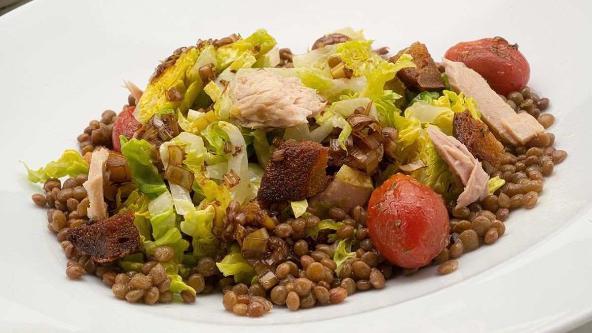Ensalada de lentejas