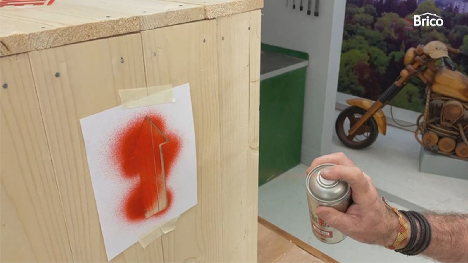 Como tunear una cómoda con madera paso 11 Como tunear una cómoda con madera paso 11