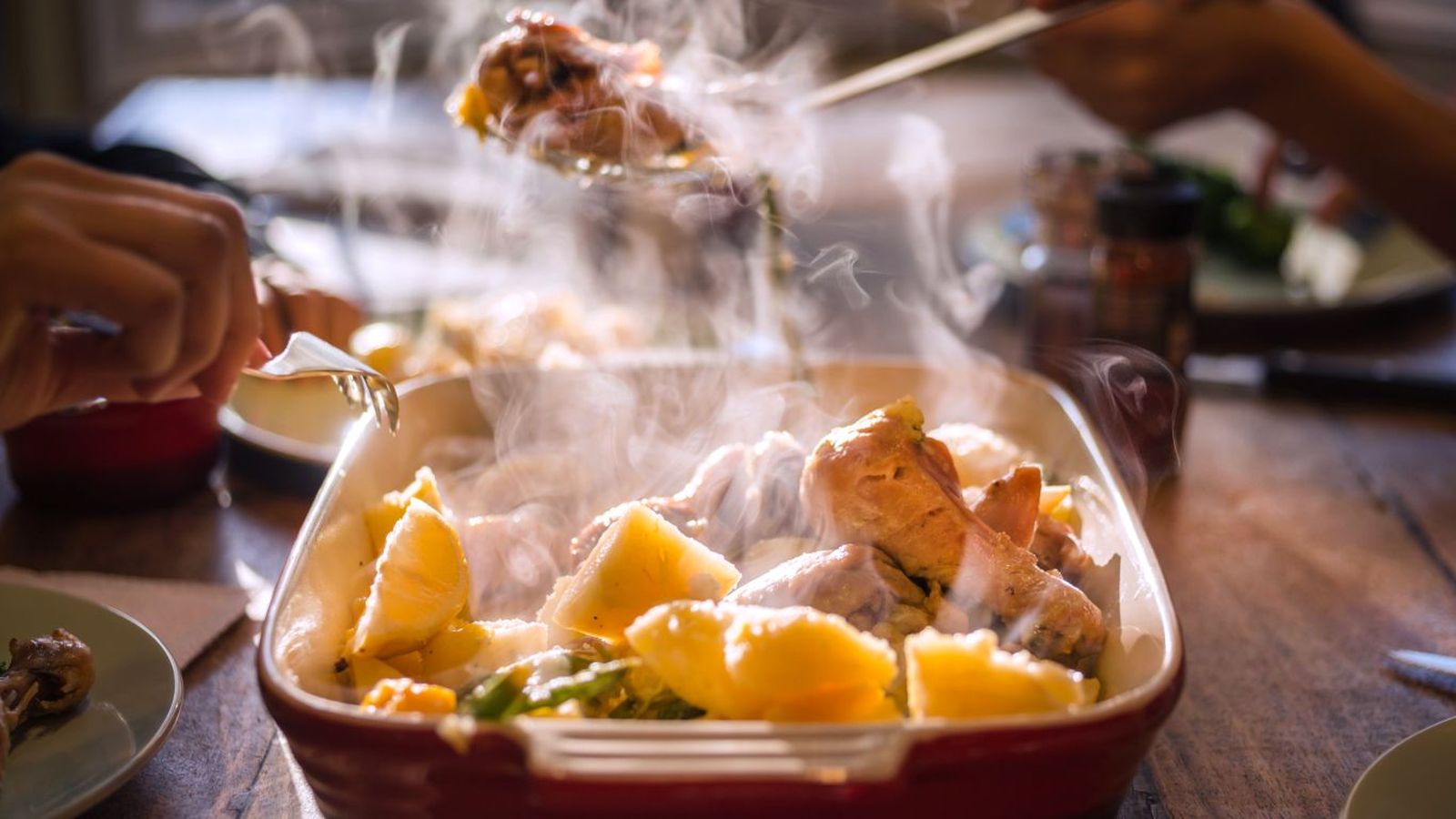 Mantener platos calientes