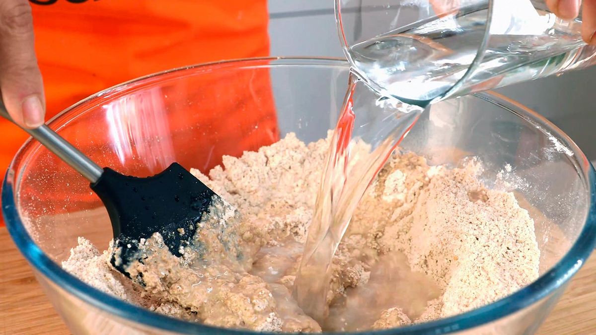 Receta de pan de espelta integral  paso 2