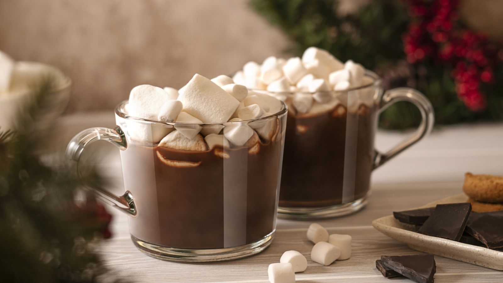 chocolate con nubes