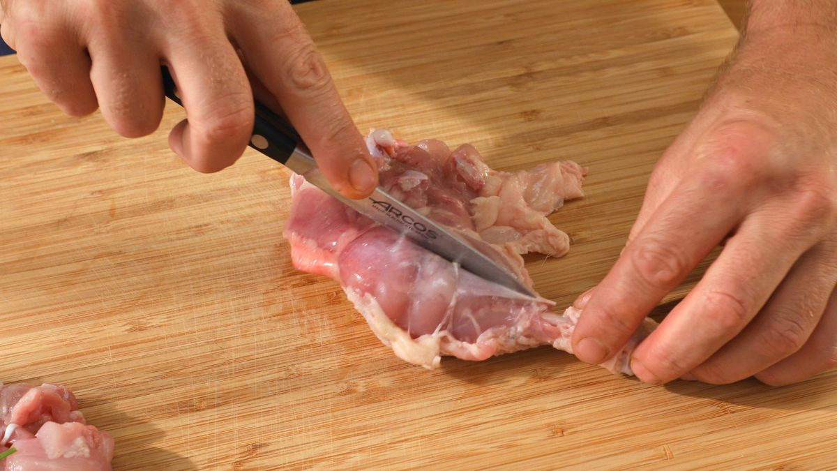 Pollo al curry   Paso 1