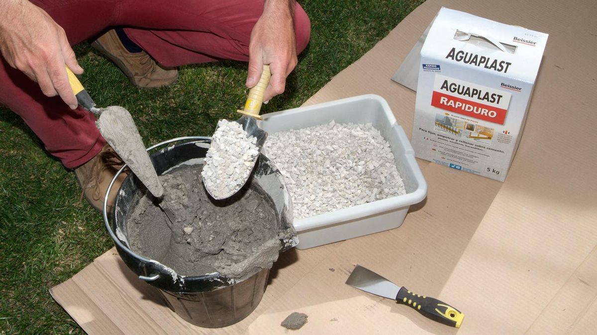 Colocación de escalera en piscina paso 9