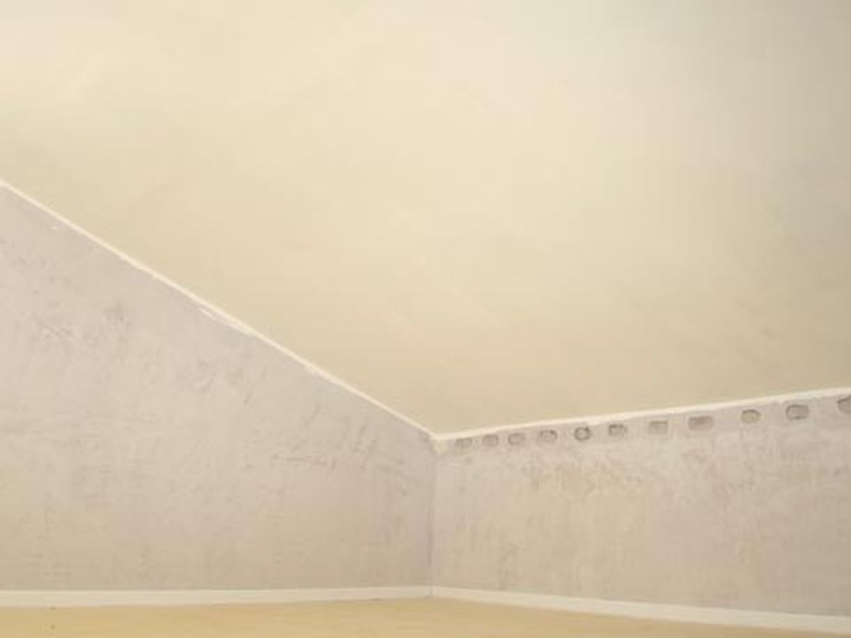 Pintar techo de yeso laminado paso 7