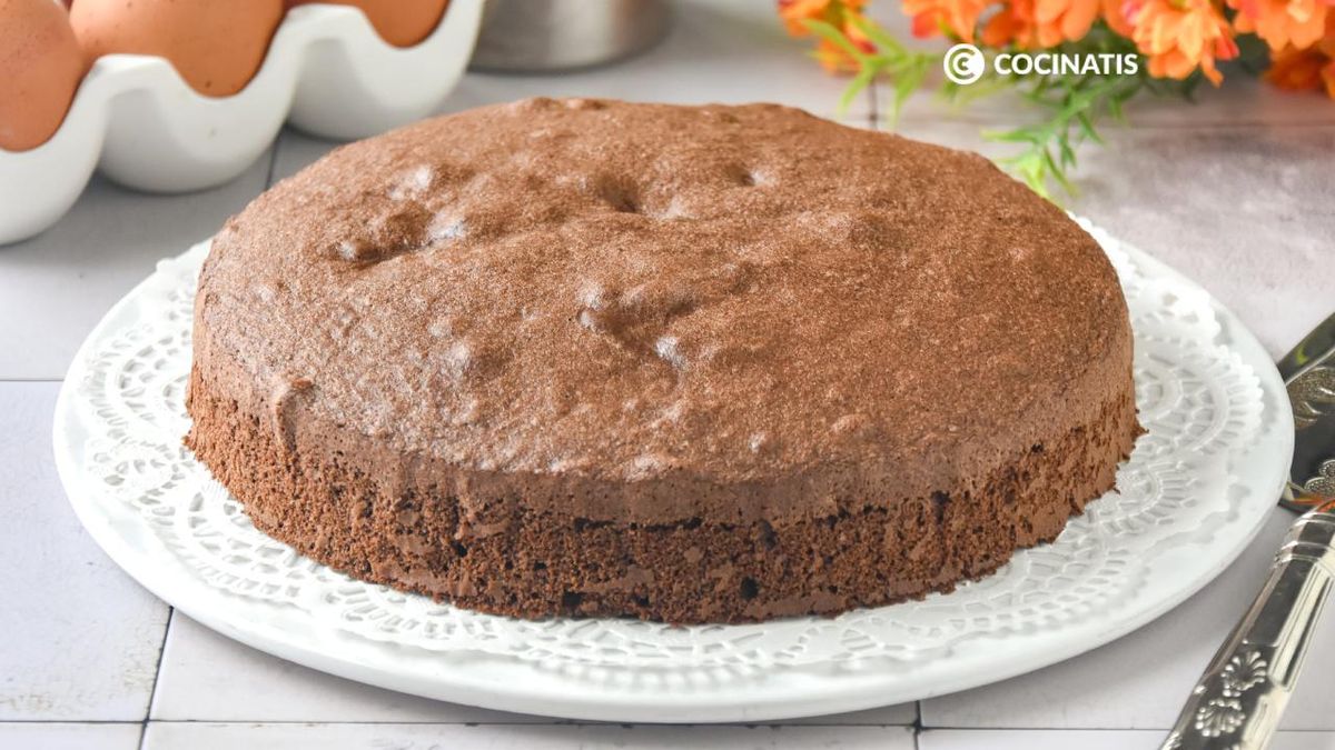 Bizcocho de chocolate
