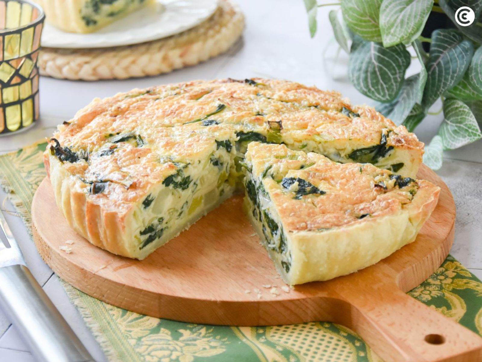 Quiche de espinacas