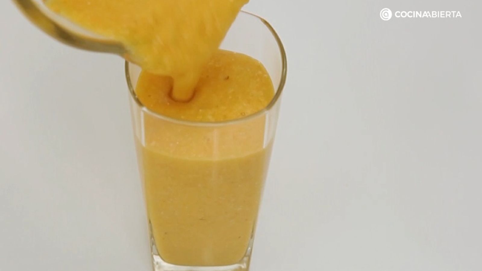 Batido casero de zanahoria Batido casero de zanahoria