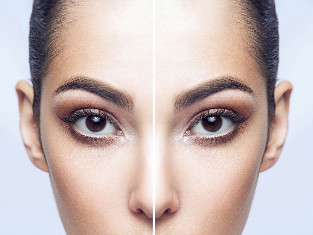 Forzar una simetría exacta en las cejas puede resultar antinatural