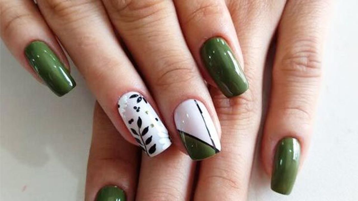 unas verdes decoradas 4 manicuras que te inspiraran flores rayas