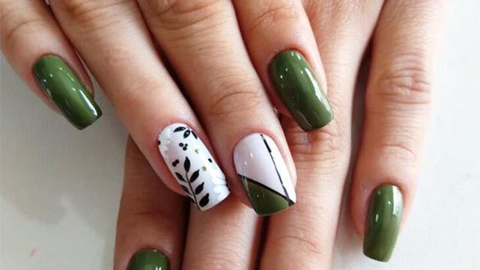 unas verdes decoradas 4 manicuras que te inspiraran flores rayas unas verdes decoradas 4 manicuras que te inspiraran flores rayas