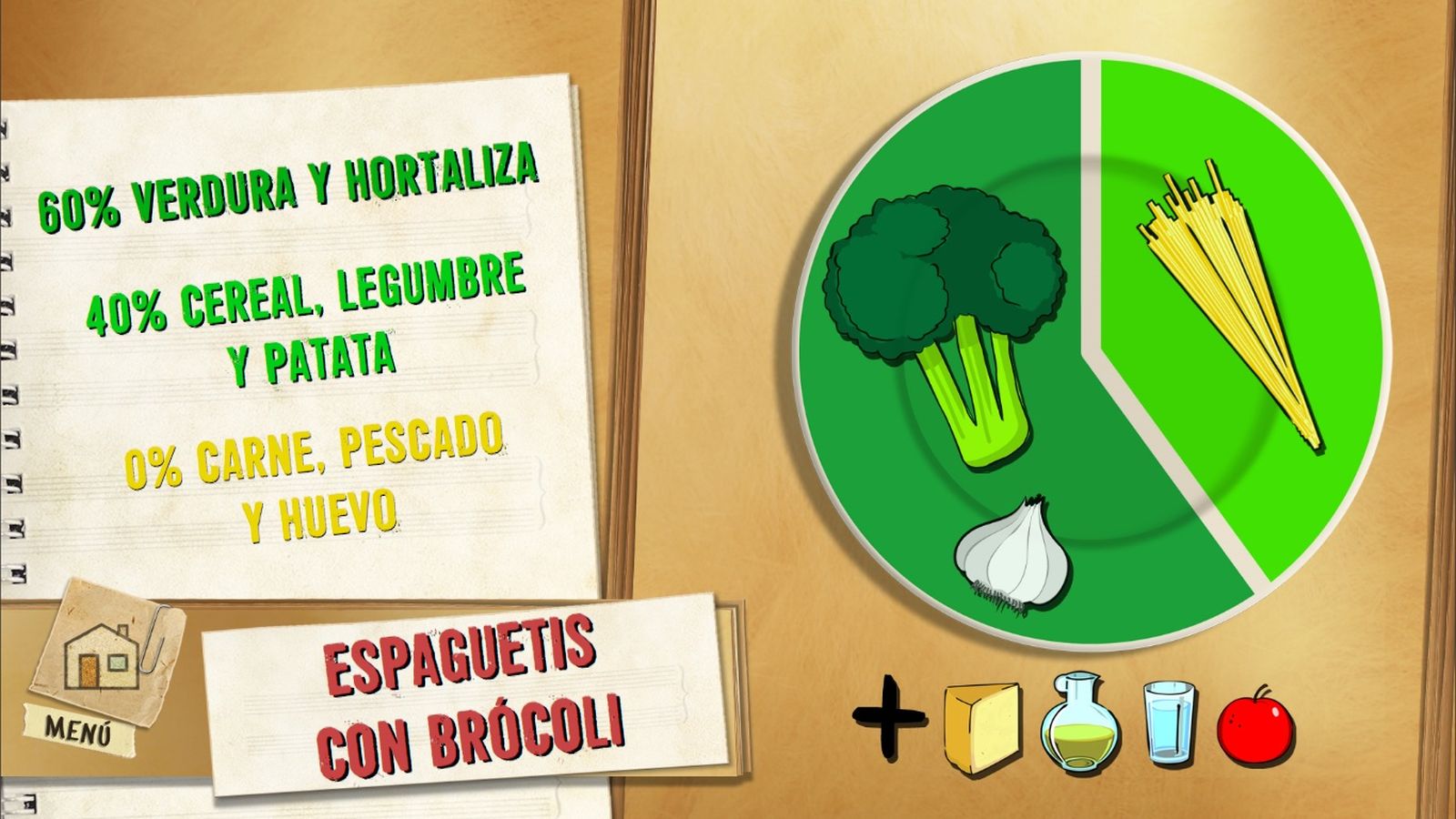 6107 1 Espaguetis con brocoli plato 6107 1 Espaguetis con brocoli plato