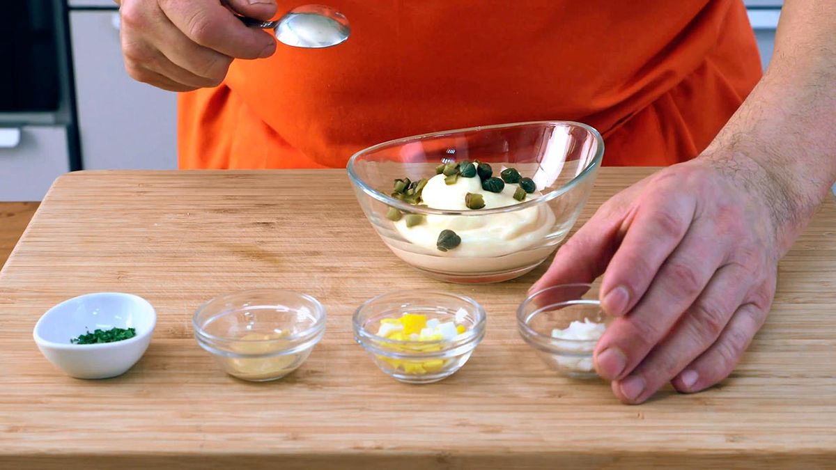 Surtido de blinis salados   paso 2