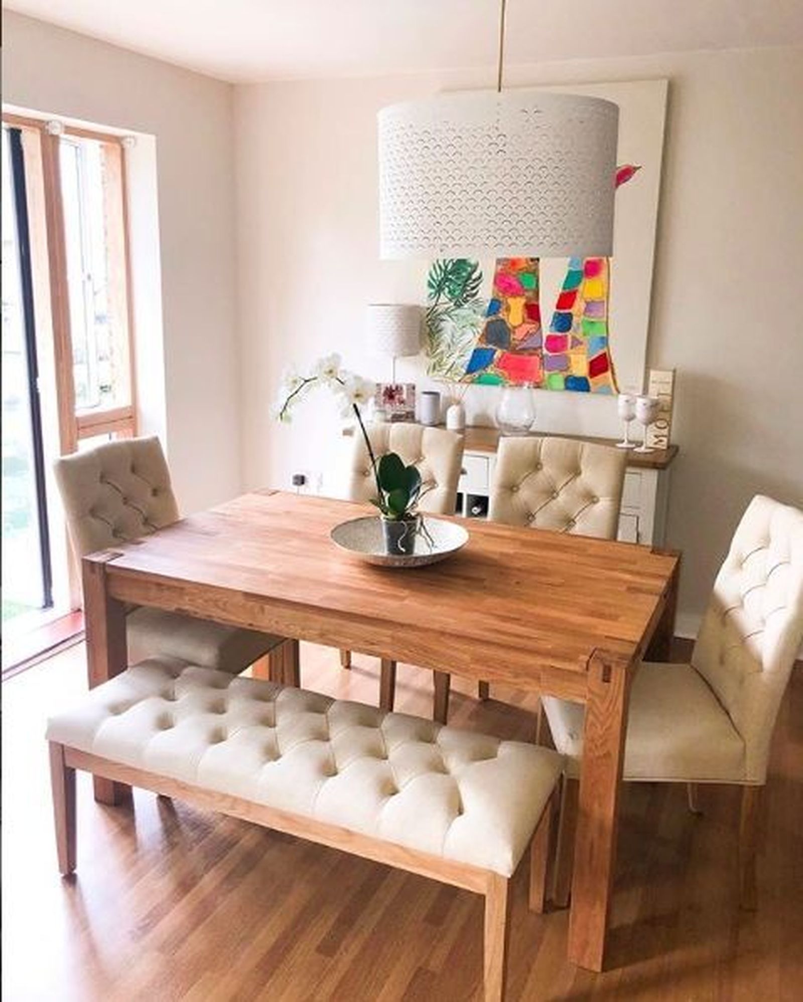 comedor con banca nordico comedor con banca nordico