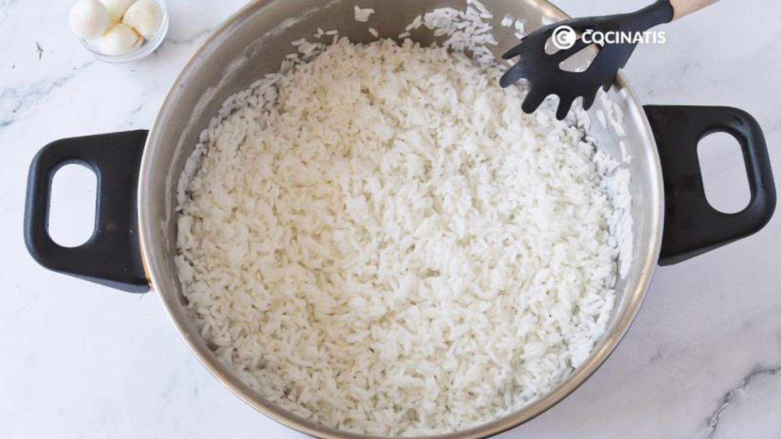 Cocemos el arroz