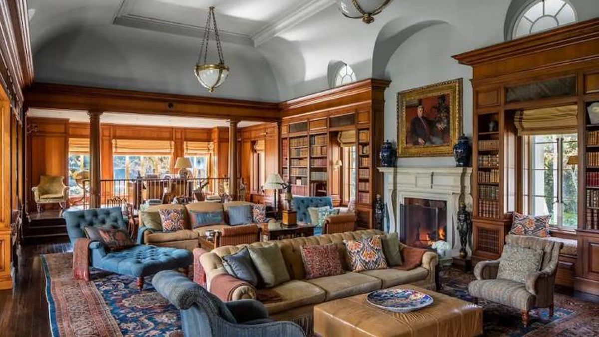 biblioteca casa robbie williams los angeles