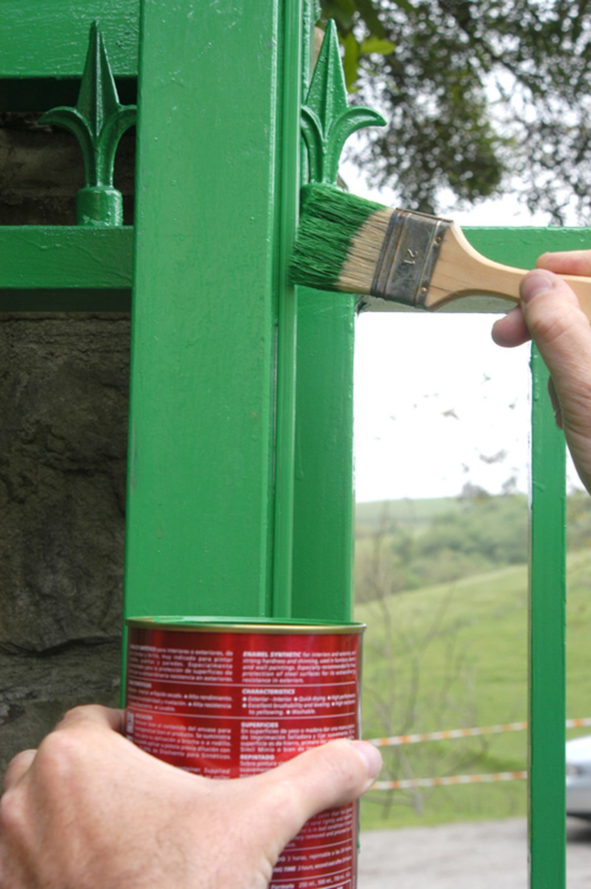 Verja automatizada paso 24