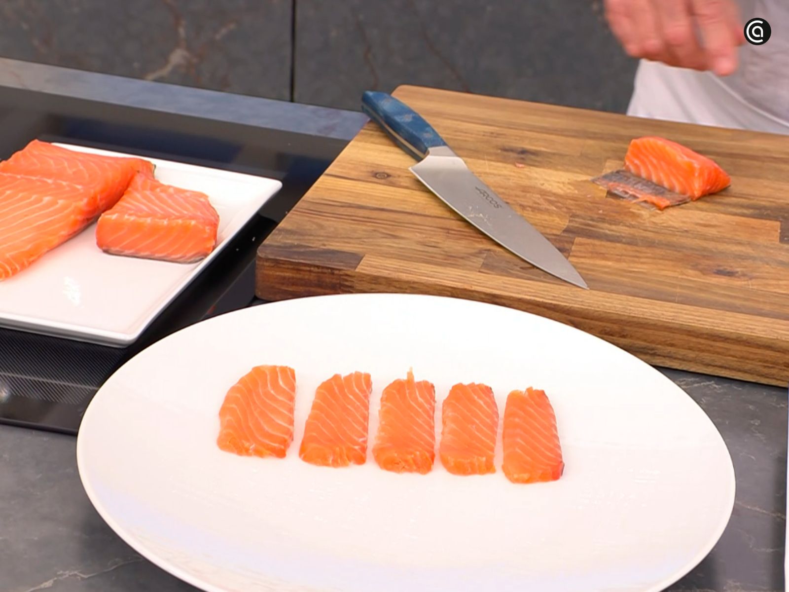 Receta de salmón marinado con eneldo