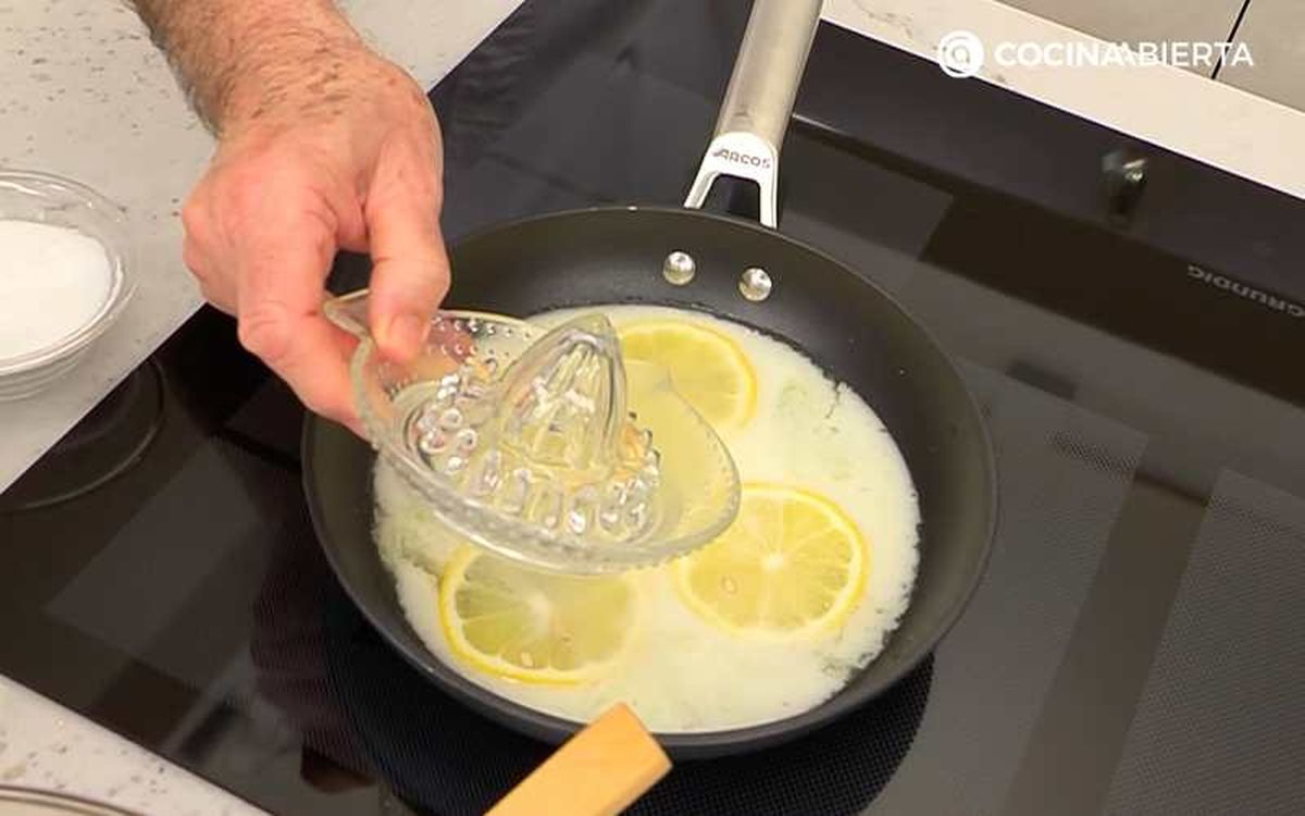 Haz la salsa de limón