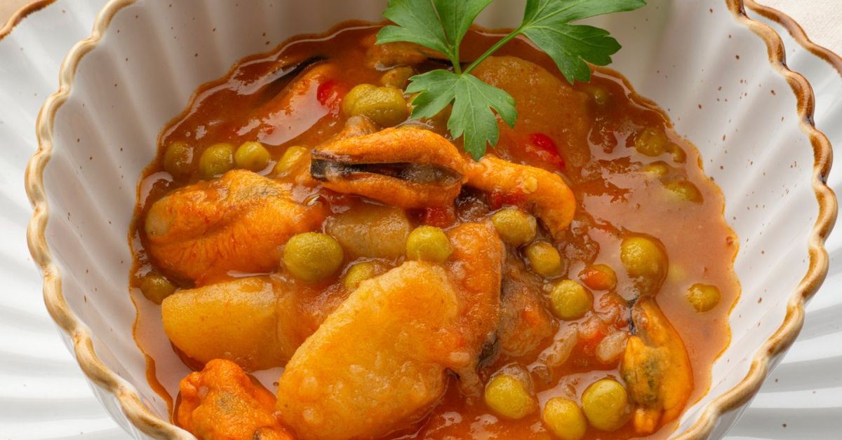 Karlos Arguiñano’s Easy Mussel and Pea Stew Recipe
