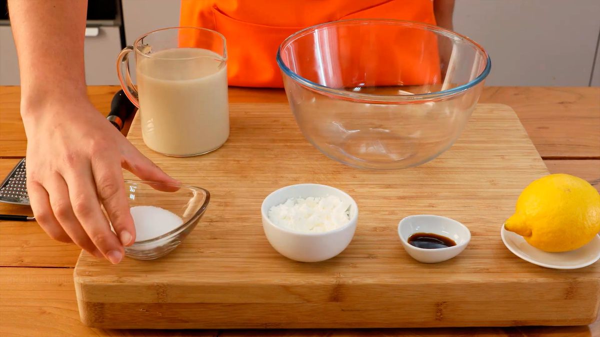 Receta de natillas veganas sin huevo   paso 1