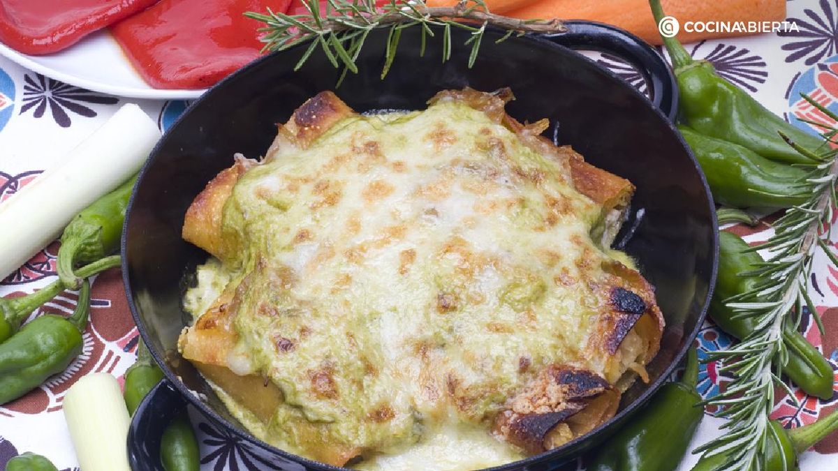 enchiladas de pollo