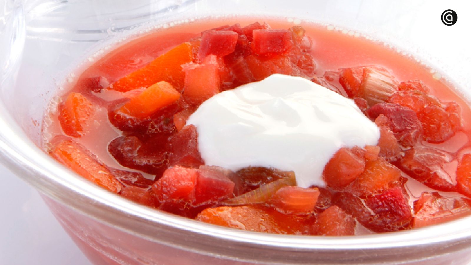 Sopa de remolacha ucraniana borsch receta de Karlos Arguiñano