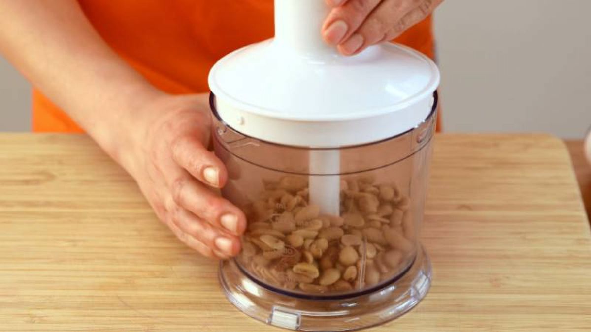 Crema de cacahuete casera   paso 1