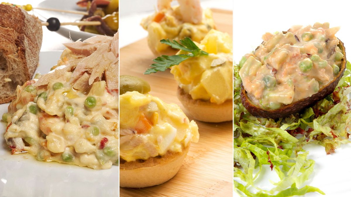 formas comer ensaladilla