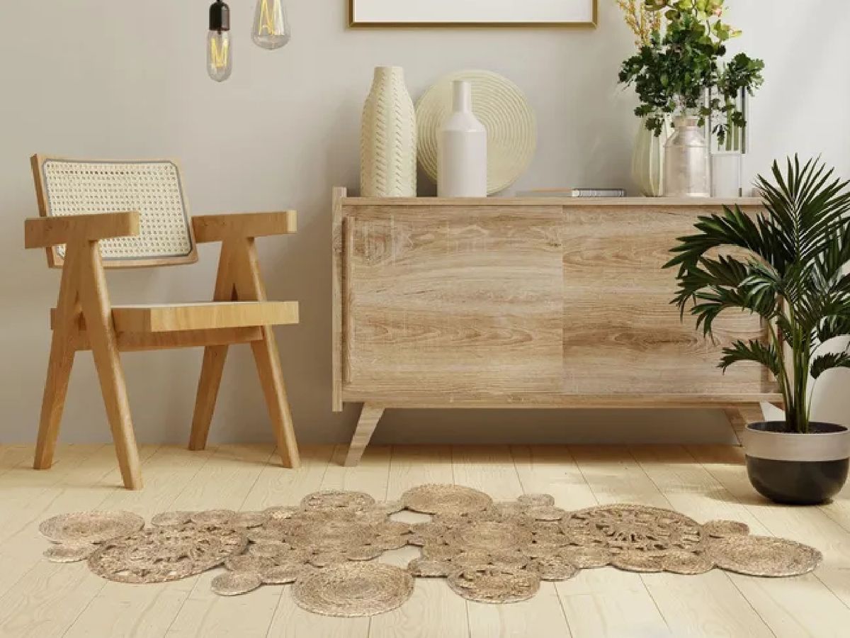 Las alfombras de yute son ideales para conseguir un estilo natural 