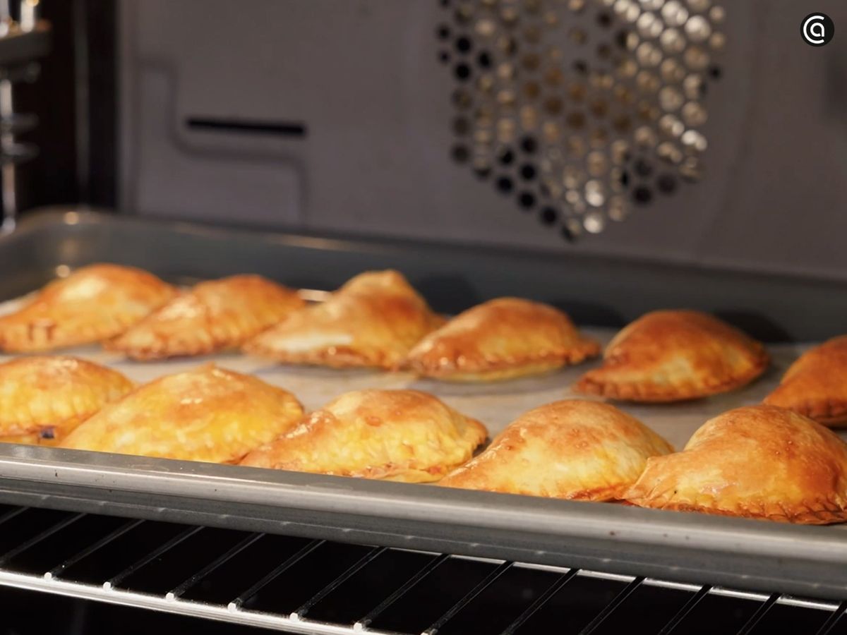 Empanadillas de cecina y queso de cabra - paso 3