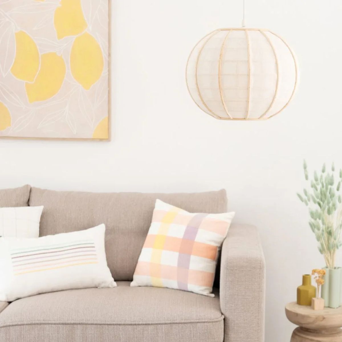 lampara redonda lourmarin