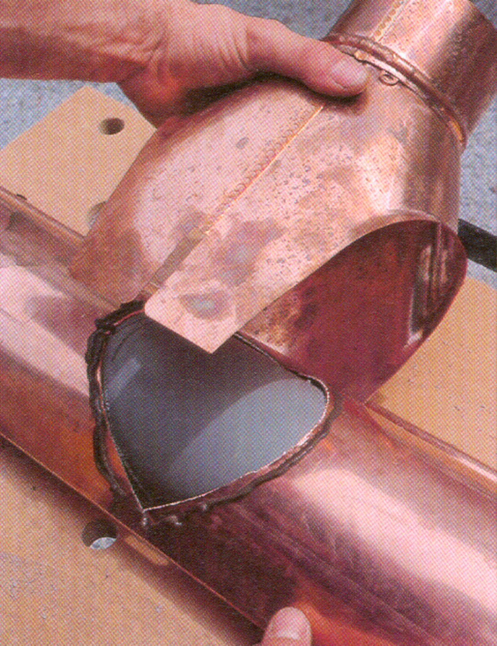 Instalación de un canalón paso 4 Instalación de un canalón paso 4