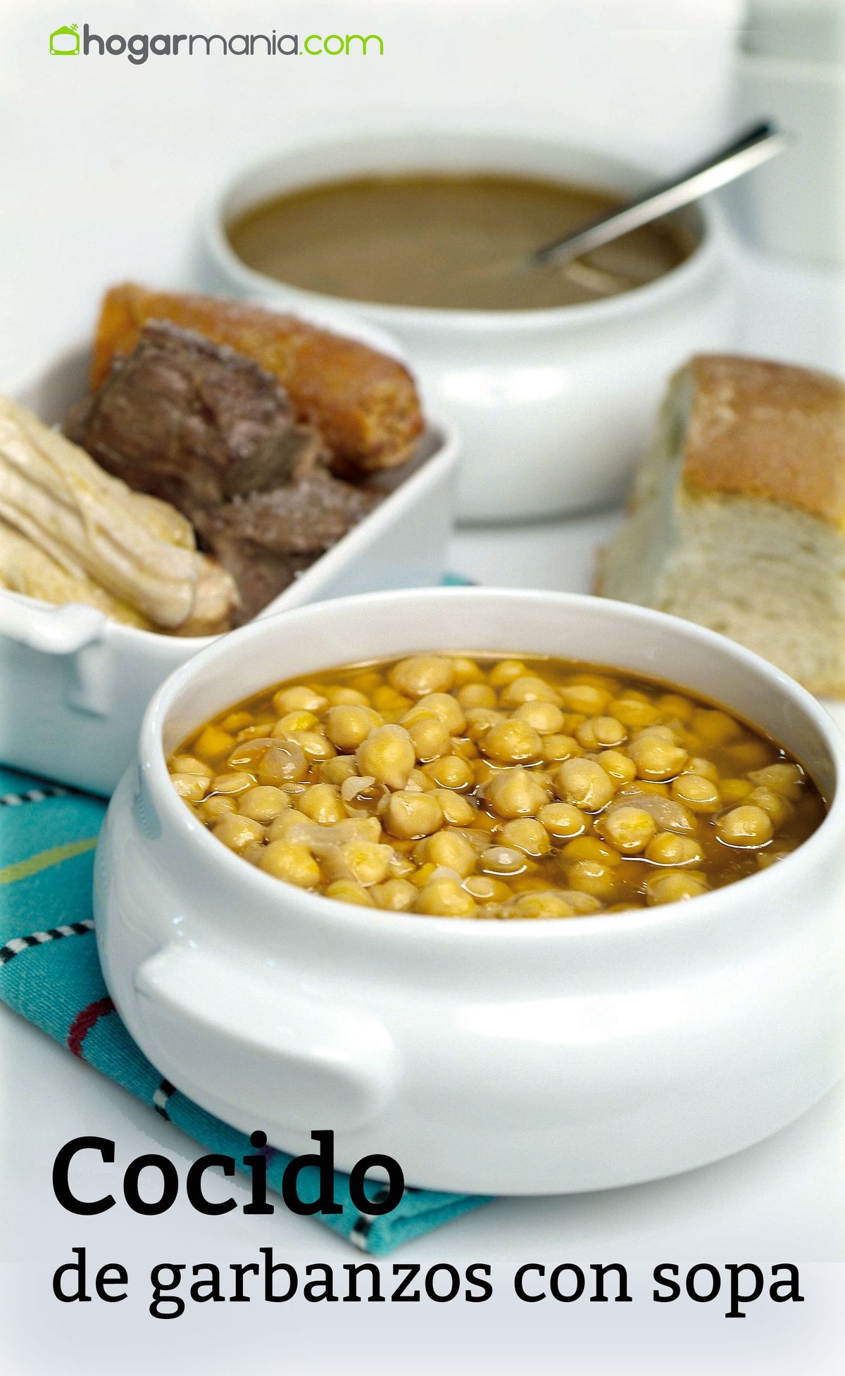 cocido garbanzos receta