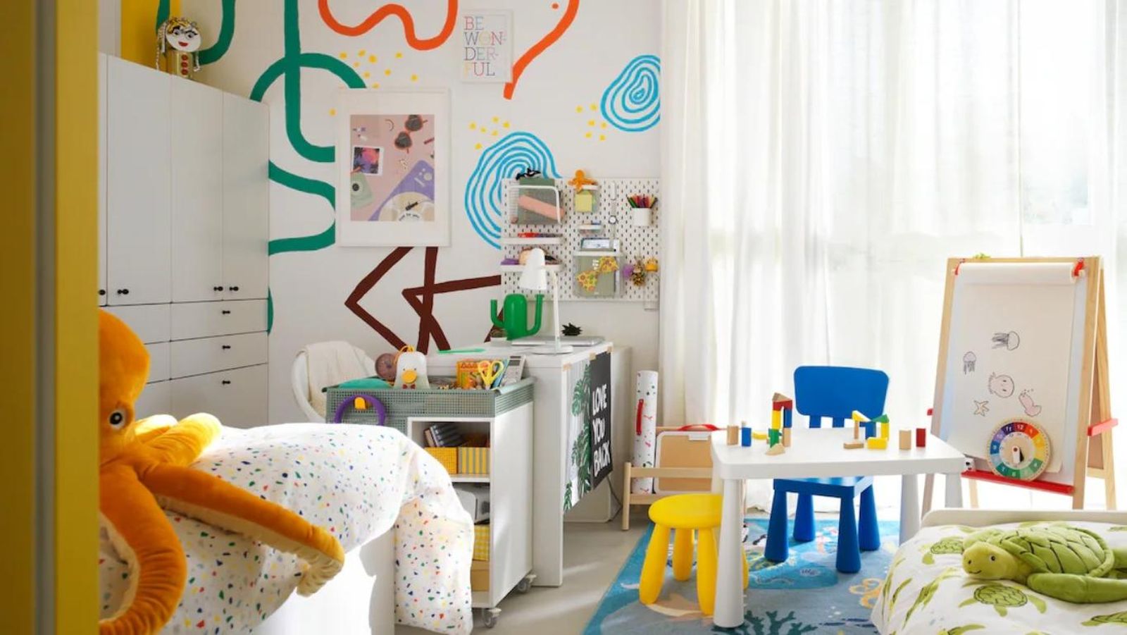 Los colores son muy positivos para la creatividad de los niños. Los colores son muy positivos para la creatividad de los niños.