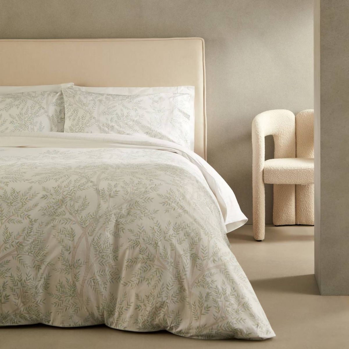 Juego de funda nórdica de algodón Elba