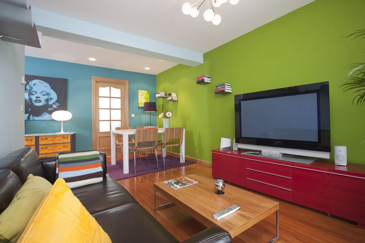 sala original llamativa