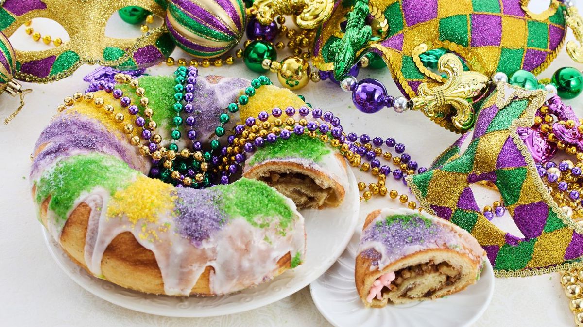 King Cake de Luisiana (Estados Unidos)