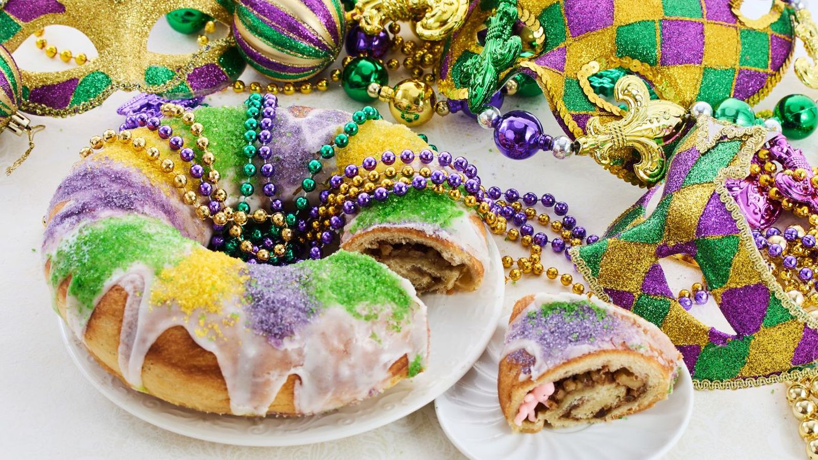 King Cake de Luisiana (Estados Unidos)
