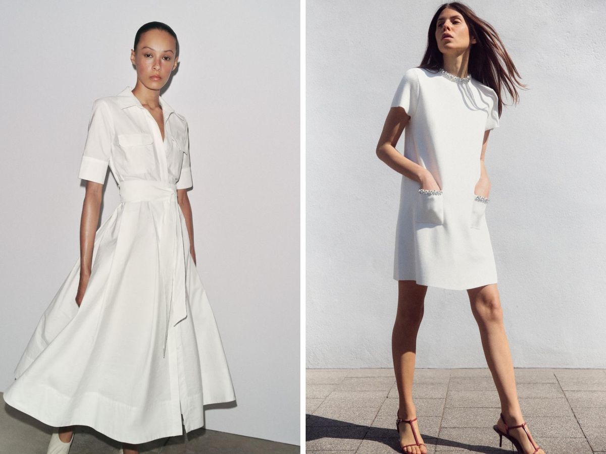 Vestidos con manga corta