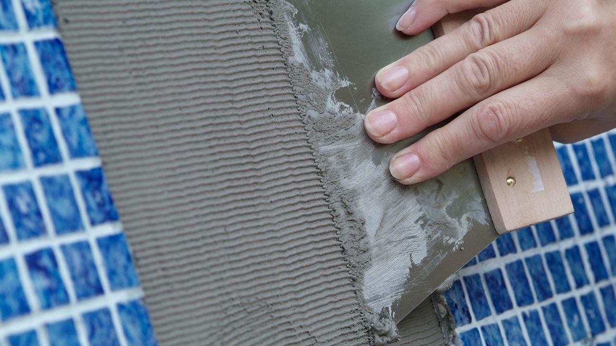 Reparación de grieta en piscina de gresite paso 7