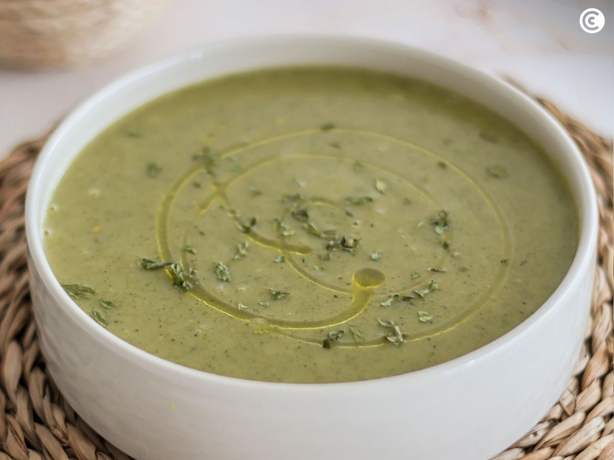 Crema de acelgas casera