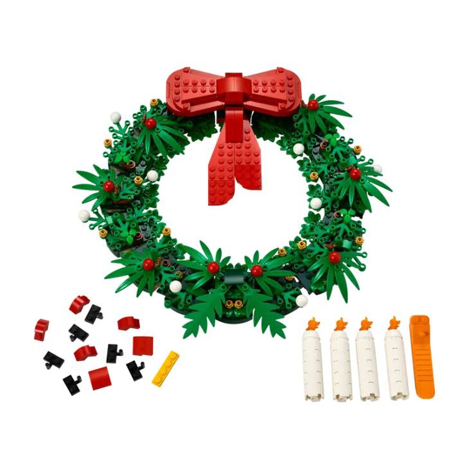 corona navidad lego corona navidad lego