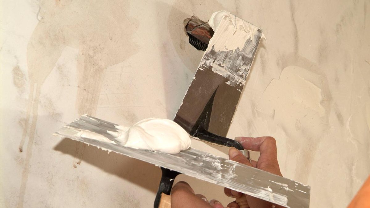 Cubrir rozas en pared paso 4