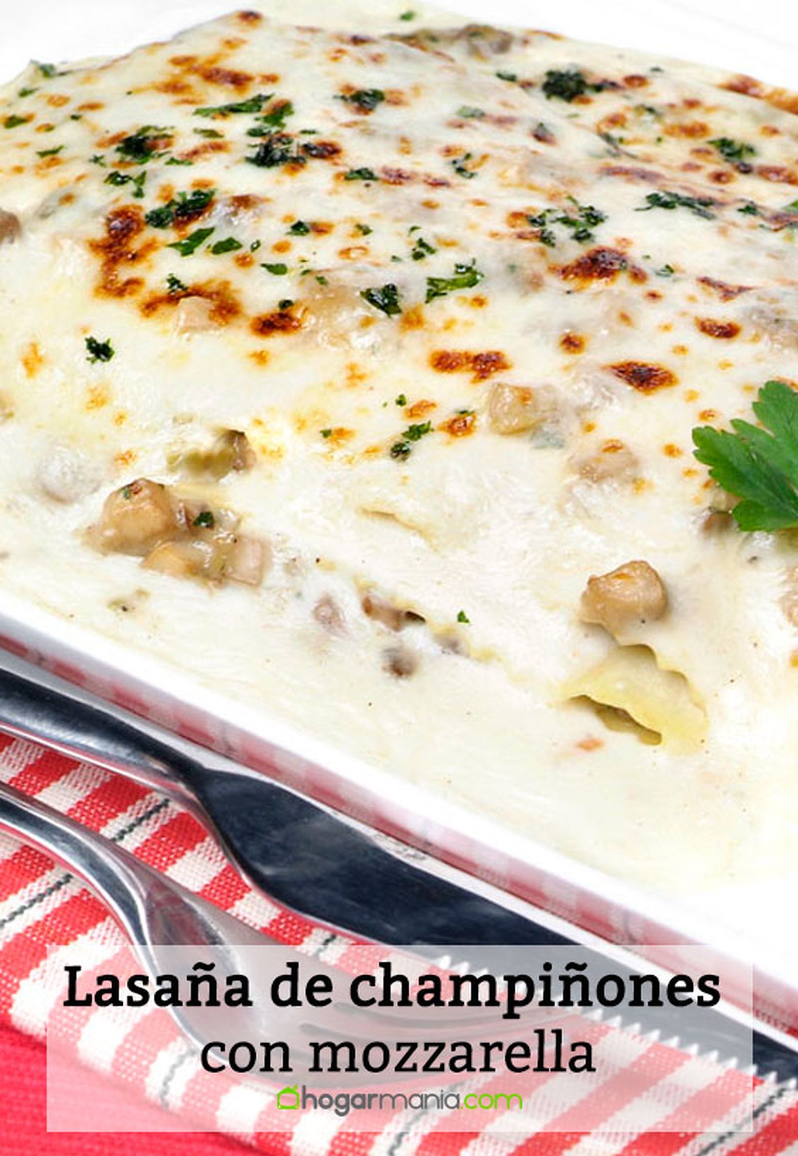 lasana champinones mozzarella pin lasana champinones mozzarella pin