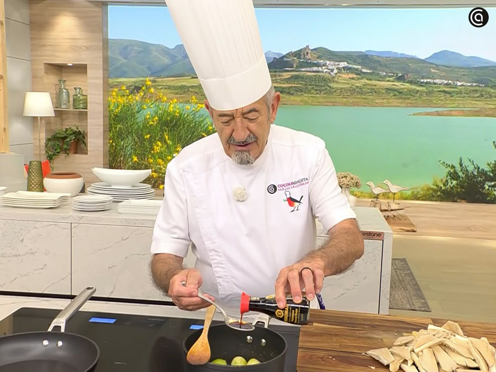 Bacalao con setas y cebollitas glaseadas con soja - paso 1