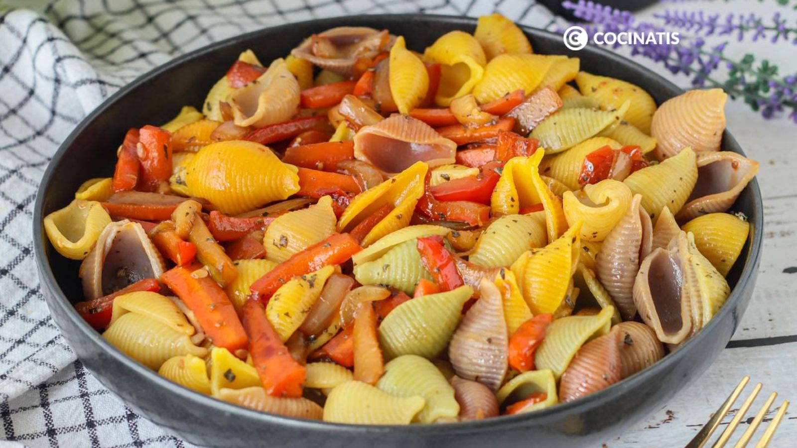 Pasta con verduras