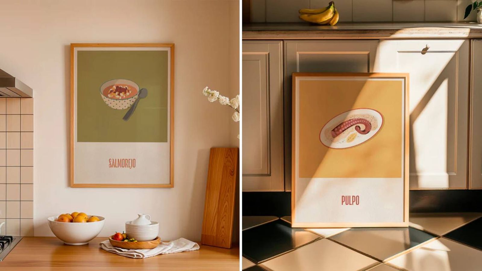 Ilustraciones gastronómicas de Nerea Ramírez.