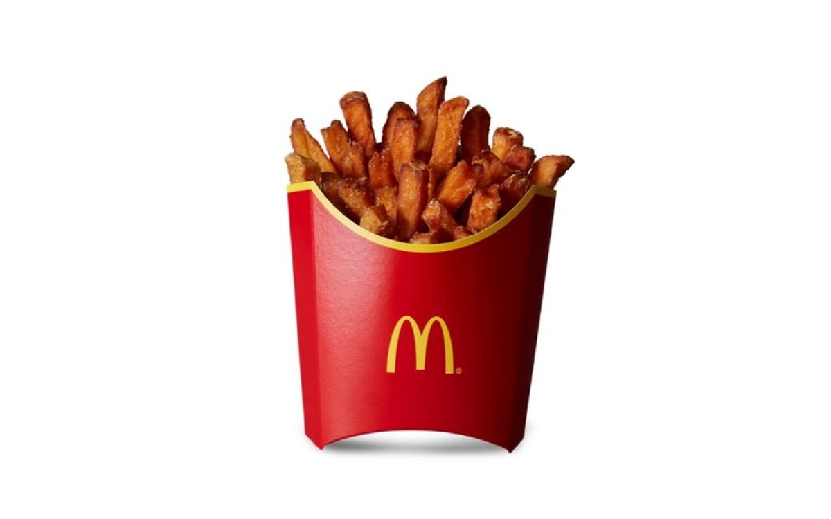 En McDonald's de Noruega puedes encontrar boniatos fritos además de patatas