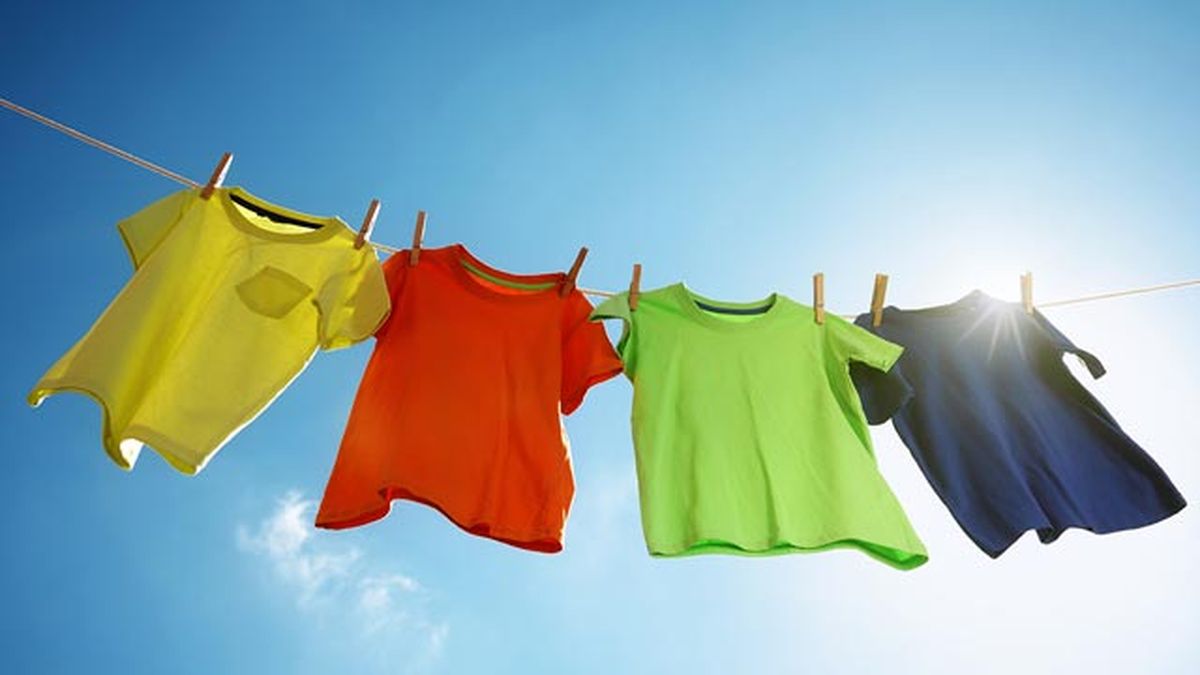 Seca la ropa al sol antes de guardarla