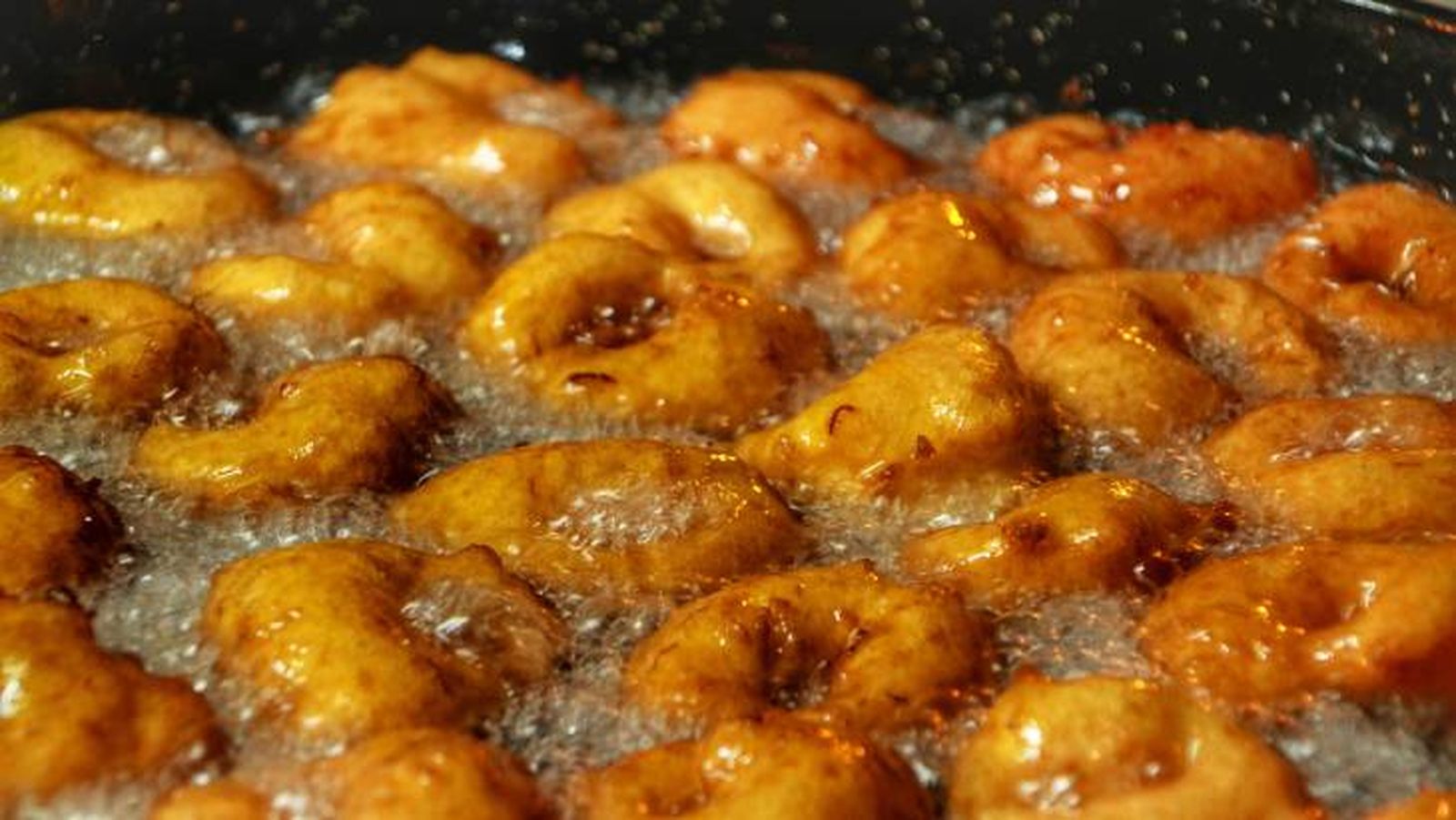 bunuelos calabaza valencianos fritura bunuelos calabaza valencianos fritura